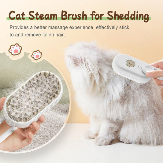 Mist Massage Brush: Quick & Easy Pet Hair Remover Comb