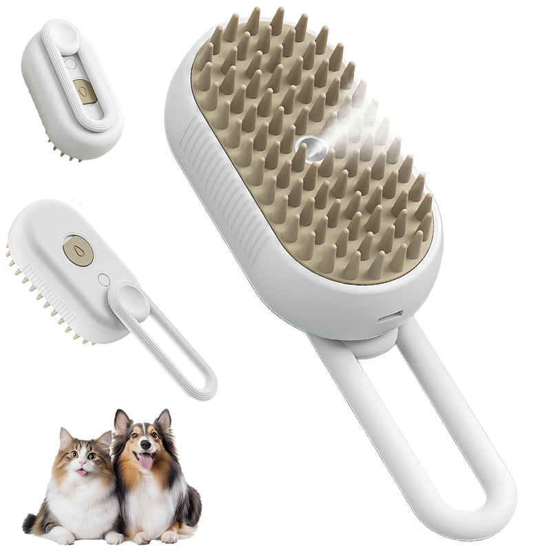 Mist Massage Brush： Quick & Easy Pet Hair Remover Comb